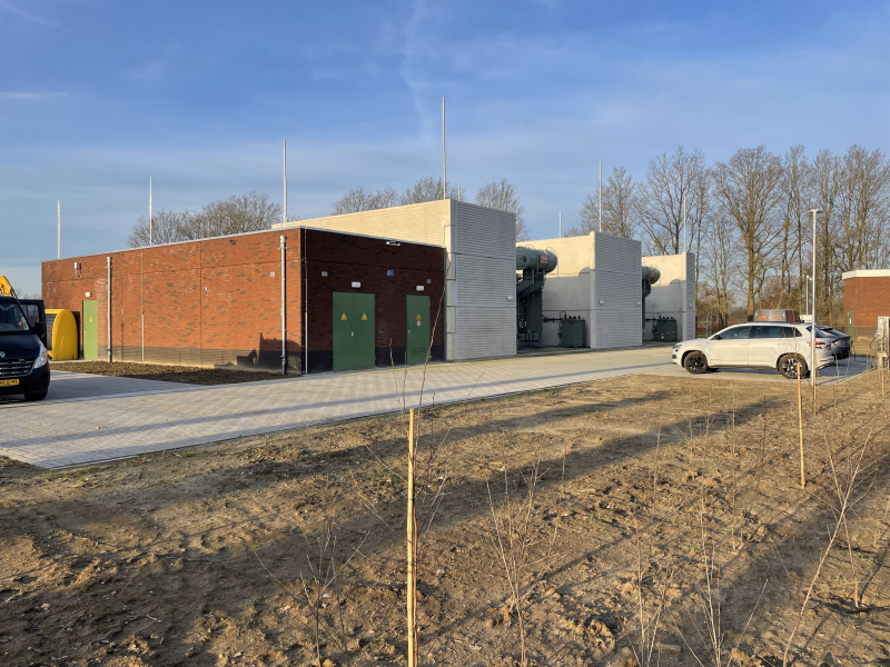 Modulares Schalthaus /Zentrales Dienstgebäude